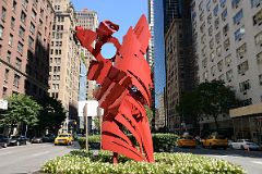 New York City Sculpture The Jester By Albert Paley On Park Avenue At 57.jpg